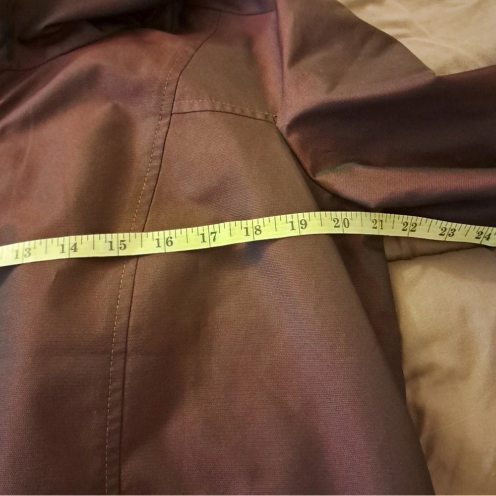 Burgundy Ruffle Jacket - Picture 9 of 11